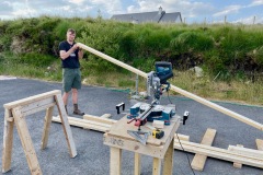 Geoff Saur, designer and builder of the Iconostasis
