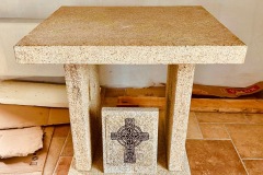 The finished Altar