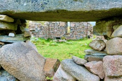 Ancient Irish dry stone masonry