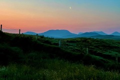 View of the Twelve Bens of Connemara National Park