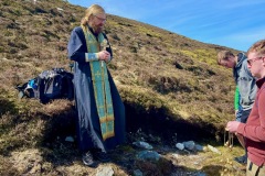Fr. Robert at the Moleben
