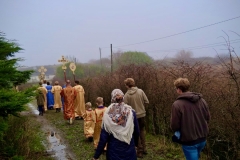 Procession in Shanakeever Valley with Icon