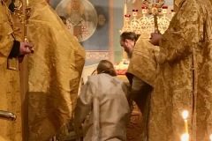 Prostrate before Christ