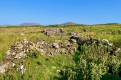 Ruins of homes deserted in the Great Famine