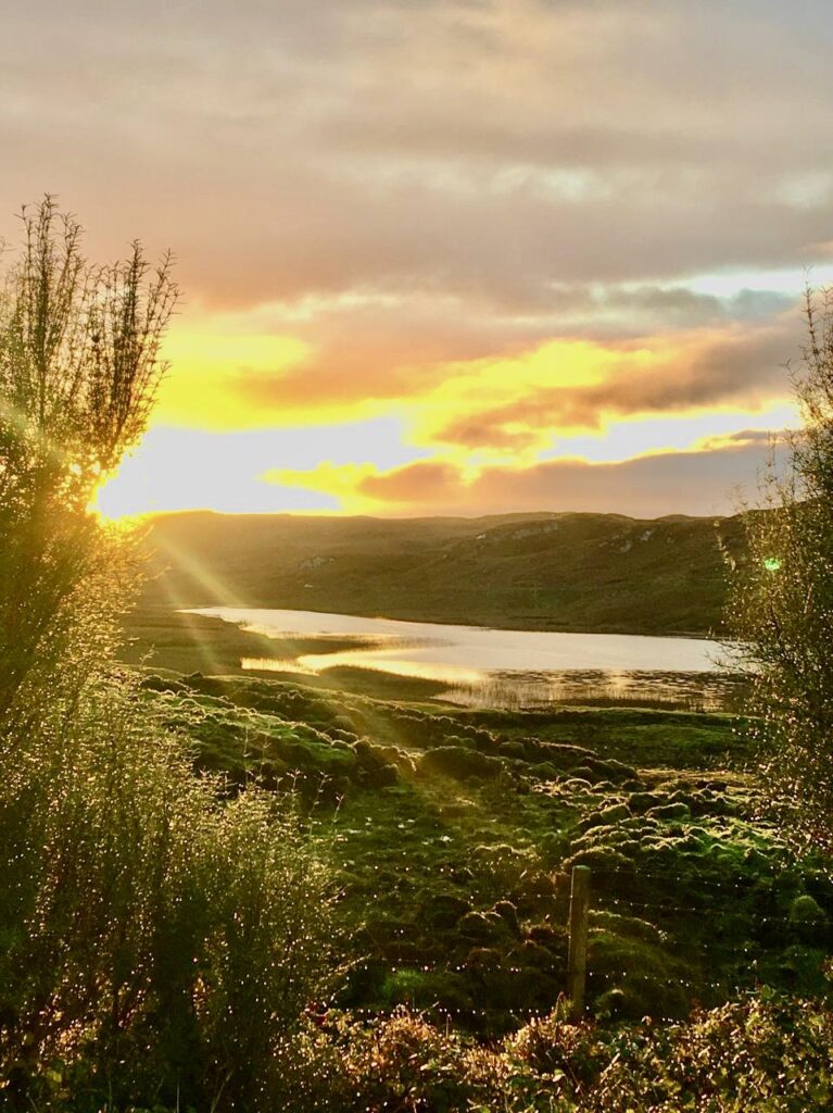 Shanakeever Sunrise on Sunday morning before Divine Liturgy